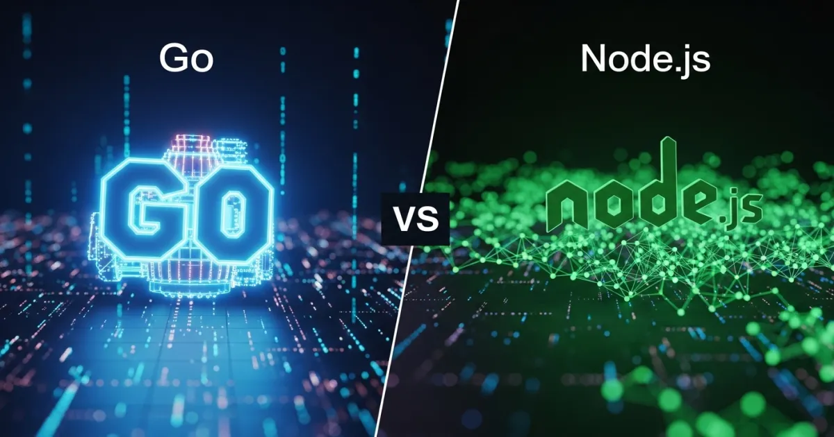 Belajar Backend Go vs Node.js: Mana yang Lebih Cocok untukmu?
