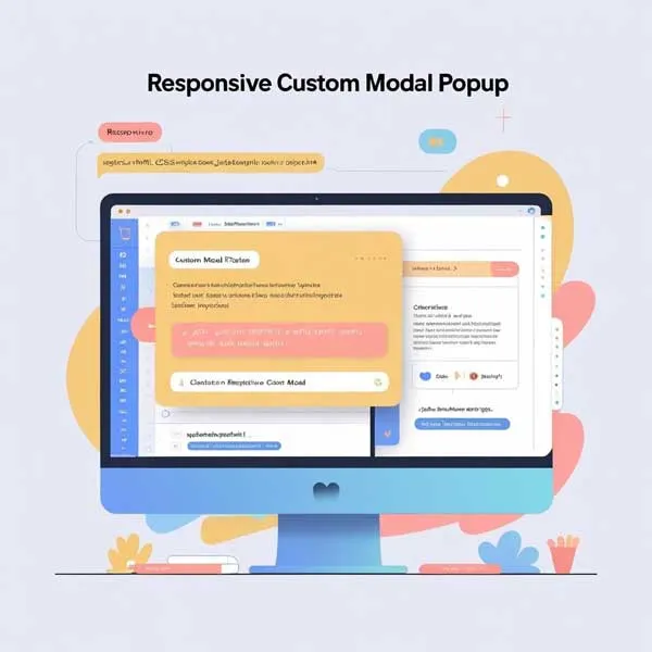 Membuat Modal/Popup Kustom Responsif dengan HTML, CSS, & Vanilla JavaScript